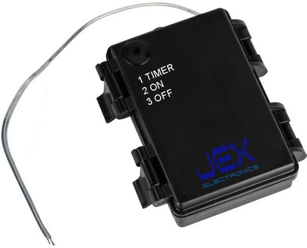 Waterproof Three or 3Xtriple AA Battery Holder 3.6V4.5V with Power Switch Timer and Bare Cable Ends