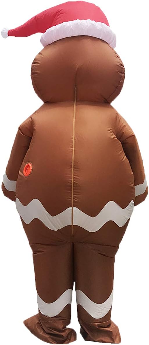 Inflatable Costume Adult Blow Up Cosplay Outfit for Christmas/Halloween/Birthday/Carnival