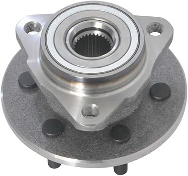 DRIVESTAR 515007 Front 4WD Wheel Hub Bearing Assembly DriverPassenger for Dodge Dakota Durango 1997 98 99 00 01 02 03 2004(4WD 6 Lugs no ABS 3 Bolt Flange)