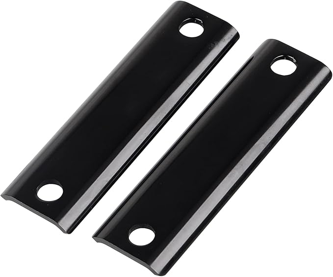 Black Muffler Hanger Bracket Set For Harley Slip-On Mufflers Touring Street Glide Electra Glide Ultra Glide 1985-2021