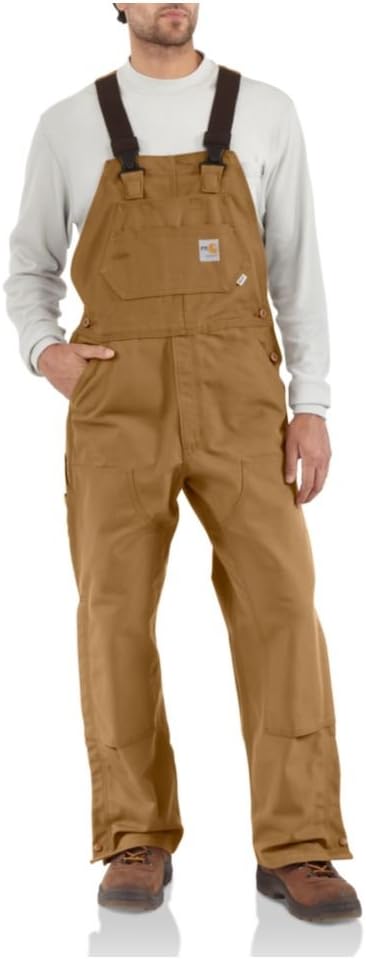FR Duck Insulated Bib Overall