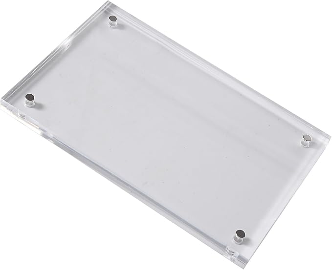 Acrylic Picture Frame, Transparent Acrylic Picture Frame, Magnetic Poster Stand, Magnetic Frames(10x15cm)