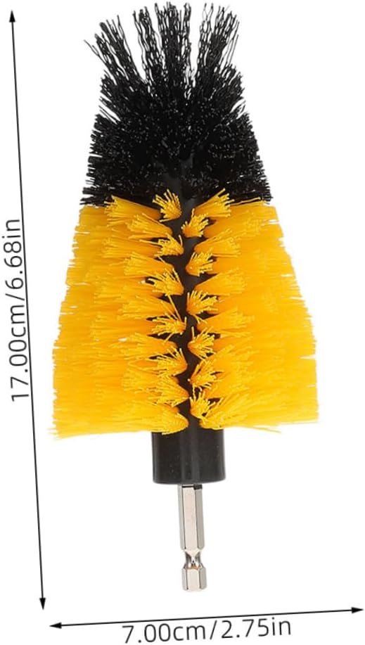 Drill Scrub Brush Attachment Shaped Cleaning Head for Comprehensive Bathroom Kitchen and Grout Cleaning Precision Design for Hard to Reach Areas