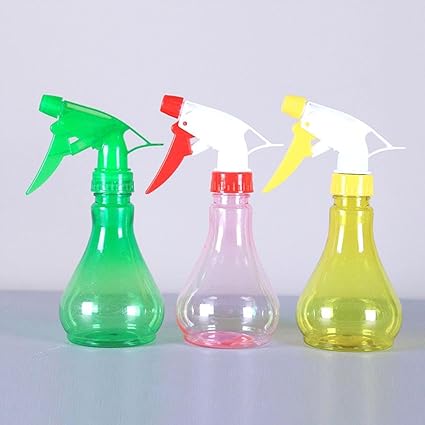 Spray Bottles Mist Stream, Plastic Spray Bottles,Plastic Water Spray Bottle for Hair, Plants, Cleaning Solutions, Pet,Vinegar,Easy to Use (Green)