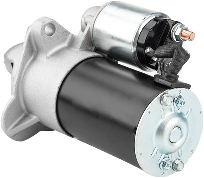 Starter Replacement, Starter Motor Compatible with Chevy Trailblazer 2002 2003 2004 2005 4.2L 6490, Auto Parts