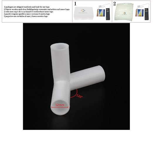 5pcs 12mm PVC Straight Elbow Tee Connector Four Way Joint 90 120 135 Degree 14'' PVC Pipe Adapter DIY Wardrobe Tent Fittings,90 Degree,12mm