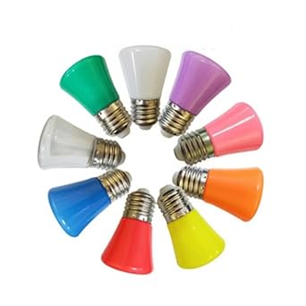 LED Bulb Colorful 1W 3W 5W E27 B22 220V Indoor Red Blue Green Pink Warm White Bulb Home Lighting Christmas(B22,Green_1W 220V)