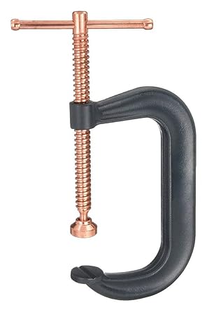 6-1/16" Spatter-Resistant C-Clamp – 6600 lb Capacity