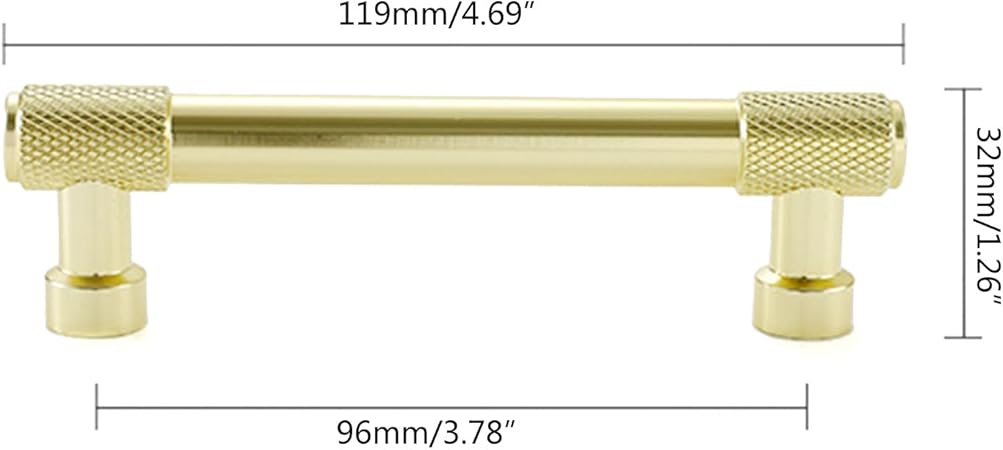 Gold Cupboard Handles Knurled 96mm128mm Hole Spacing Gold Kitchen Cupboard Handles Wardrobe Door Handles Kitchen