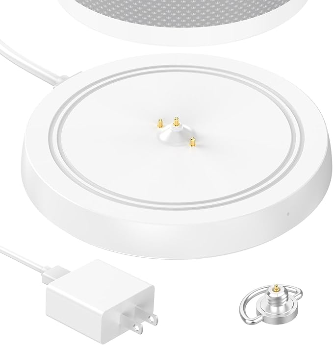 Power Up Charging Dock Compatible with Ultimate Ears UE Boom 3Megaboom 3BlastMegablast(Wall Charger and 5 Feet Cable Included) White(Not for Boom4Megeboom 4)