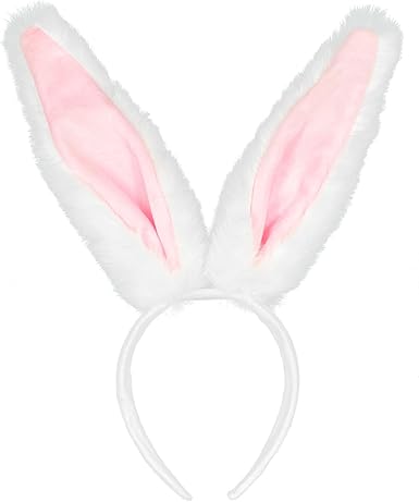 Bunny Ears Headbands Easter Furry Rabbit Ear Headband Halloween Party Prom Cosplay Bunny Costume Accessories Headwear