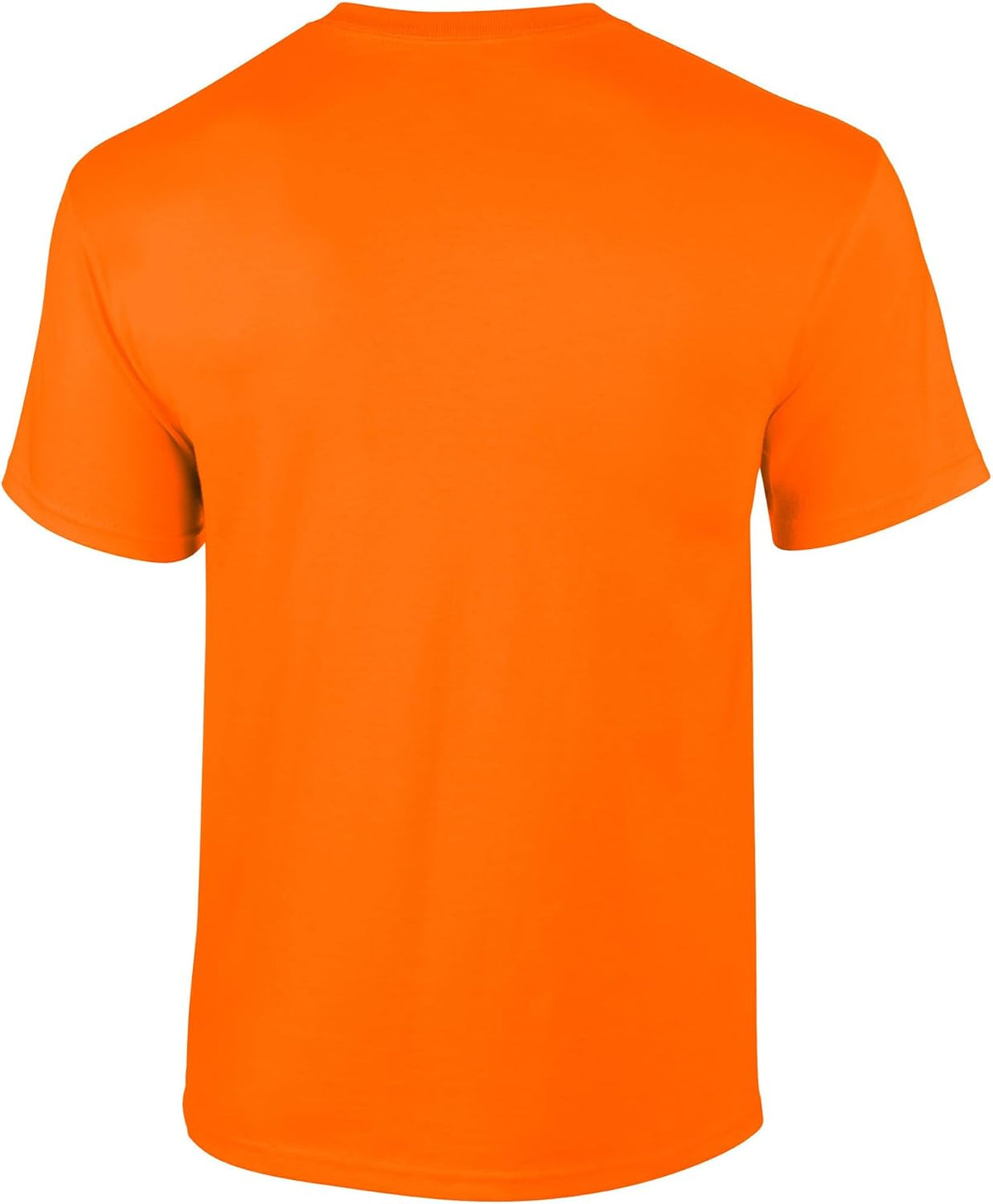 Gildan Unisex Adult Ultra Cotton T-Shirt (Small) (Safety Orange)
