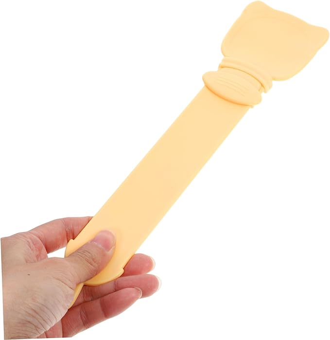 3pcs Cat Treats Squeeze Spoon Portable Cat Food Squeezer Wet Treat Feeder for Cats