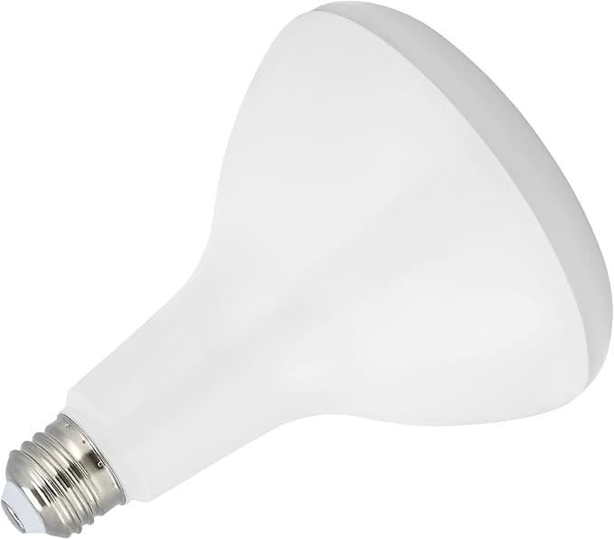 Maxxima BR40 LED Light Bulbs - 3000K Warm White Light, 1500 Lumens, 17 Watt or 100 Watt Equivalent Dimmable Bulb, Energy Star Rated, Perfect for Kitchen, Bedroom, and Living Rooms