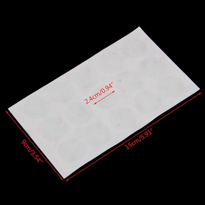 15Pcs Anti Scratch Sheet Frame Protector Transparent Stickers