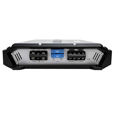 Hifonics ZXX-2400.1D Zeus Mono Channel Car Audio Amplifier (Silver) Class D Amp, 2400-Watt, Aluminum Heat Sink, Variable Electronic Crossover, Illuminated Logo, Bass Remote Included, 1 Ohm Stable