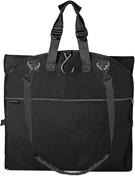 66" Versatile Travelling bags Wedding Dress Travel Garment Bag Tri-Fold Gown Length wHanging Hook Extra Pocket