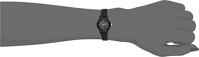 Casio LQ139A-1B3 Series | Watches for Women | Classic Analog Watch | Black | Water Resistant | Easy to Read Display | Lightweight & Comfortable | 3-Hand Analog | Accurate Timekeeping | 3 Year Battery