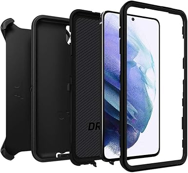 OtterBox Defender Series SCREENLESS Case Case for Galaxy S21 5G (ONLY - Does NOT FIT Plus or Ultra) - Black