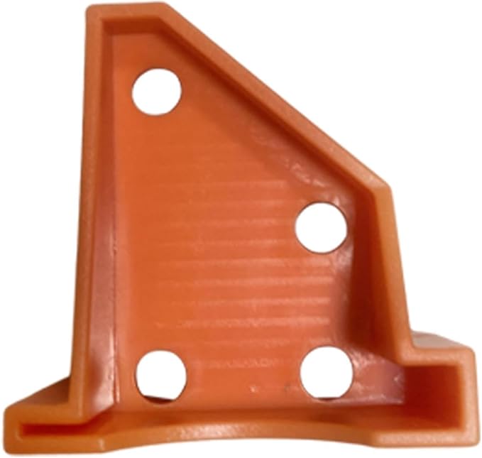 20 Pieces Flooring Spacers, Laminate Flooring Accessories, Reusable, Wood Floor Install Tool for Subfloor Panels Lvt Tiles, Orange