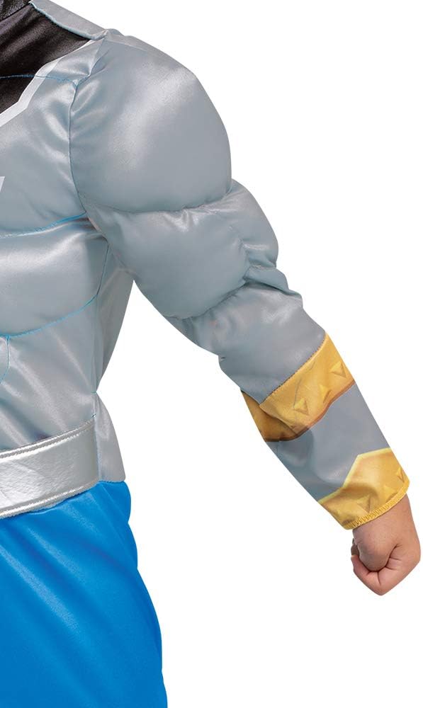 Disguise Blue Power Ranger Costume for Toddlers, Official Power Rangers Dino Fury Outfit with Mask, Size Medium (3T-4T)