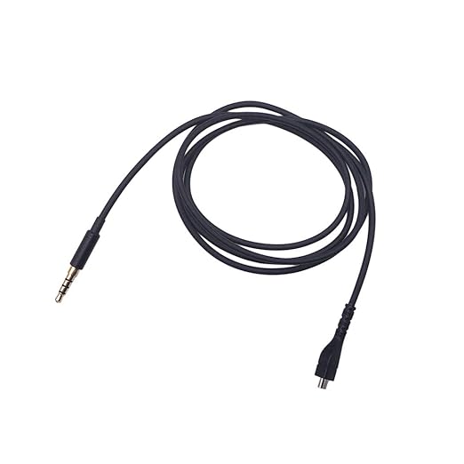Meijunter Replacement Cord for SteelSeries Arctis 357ProPro Wireless Gaming Headsets, 1.2m3.9fts Black Audio Cord