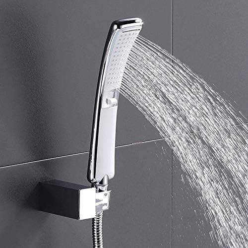 Waterfall 2 Function Hand Held Shower Head Pressure Rain Shower Sprayer Set Water Saving