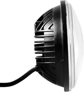 5.75'' LED Sealed Beam Headlight - H5001H7635 PAR46 36W Spotlight for Unity Searchlight, Super Bright 3000LM 12V24V Waterproof Replacement, 50,000 Hours Lifespan