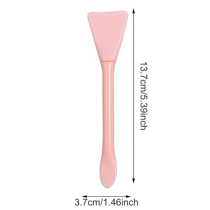 2PCS Silicone Face Mask Brush, Applicator Face Mask Brush for Facial Mud Clay Modeling Mask Supplies