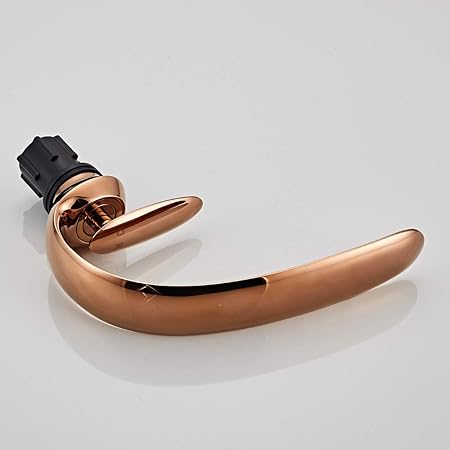Bathroom Sink Tap, Single Hole Single Handle Bath Mixer Tap Contemporary Brass Deck Mount Bathroom Vessel Sink Faucet, for Bathroom Hotel,Gold