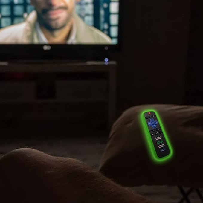 Protective Cover for Roku Remote,Drop-Proof, Dust-Proof, Washable, Compatible with Most Roku Remotes (Green)