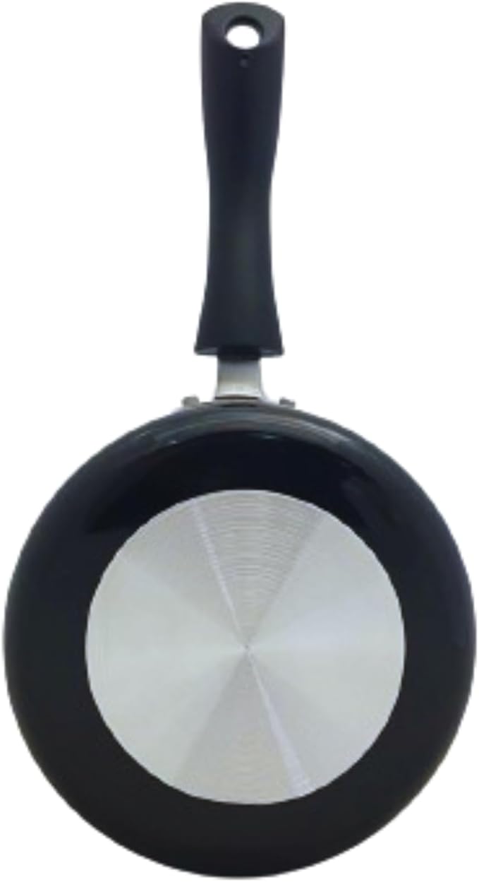Non Stick Milk Pan 14cm, 1.4 Litre Bakelite Handle Milkpan with Pouring Lips Saucepan Perfect for Cooking Sticky Sauces, Warming Milk Cooking Pots Pans