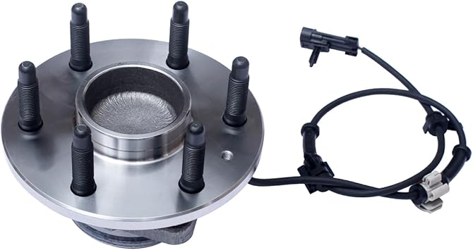 515054 (6 Stud Hub,For RWD Only) Front Wheel Hub and Bearing Assembly Fit For 02-06 Escalade 02-06 Avalanche 1500,00-06 Tahoe,99-06 Silverado 150003-13 G-MC Savana 1500,00-06 GMC Yukon