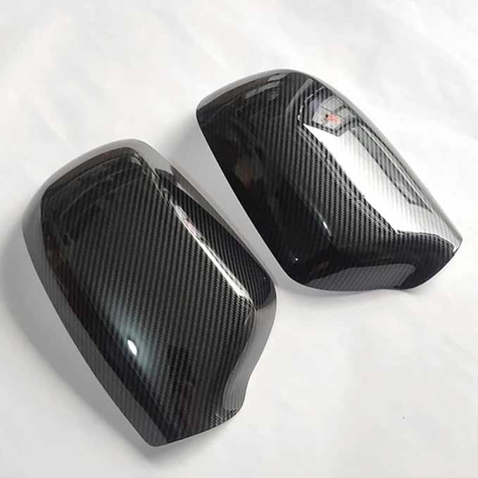 Left Driver Side Direct Mirror Cap Cover Replacement Compatible With Mazda 3 Mazda 6 2003-2009 Rearview Mirror Lower Base Trim Base Cover (Carbon fiber pattern left)