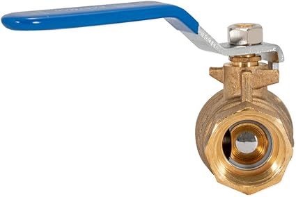 34 Inch IPS Heavy Duty Full Port Ball Valve, Brass Plumbing Fitting, 20047LF