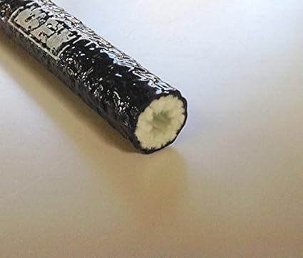 DEI Design Engineering 010470 Fire Sleeve and Tape Kit Heat Protection for Wires, Hoses, etc., 3/8" x 3'