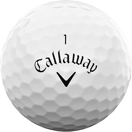 Callaway Supersoft 2023 Golf Balls (White, 3pk) 1 Sleeve Super Long Improved