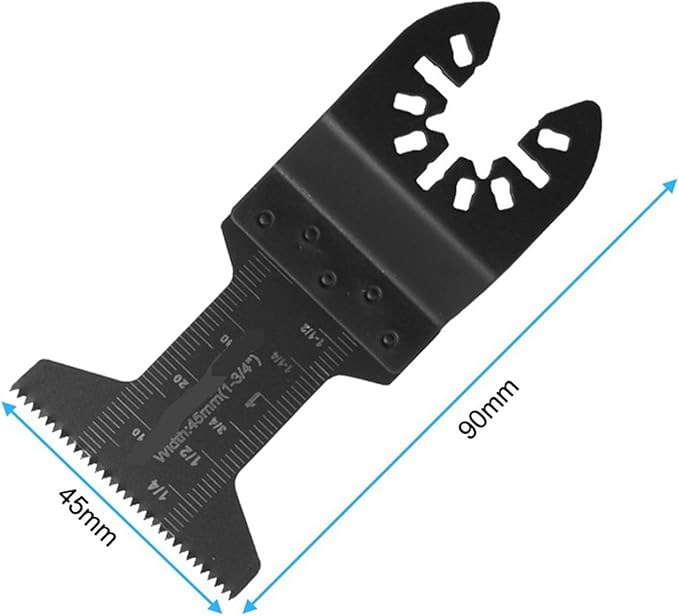 Oscillating Saw Blades 12Pcs Oscillating Multitool Blade Quick Release Saw Blade Fine Coarse Tooth(2Pcs)