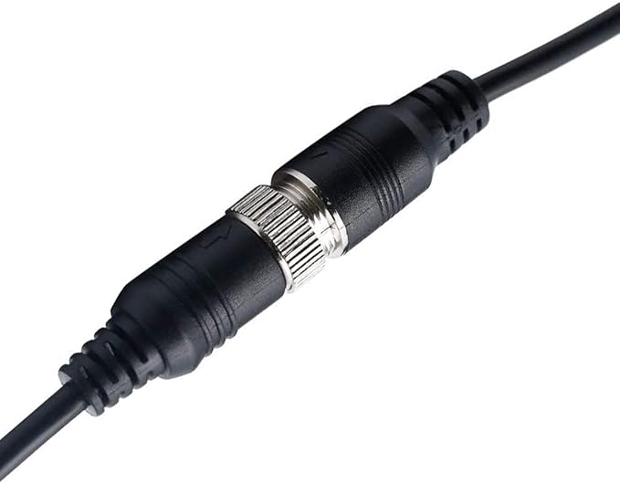 PEN 4-pin aviation video extension cable, 10ft3M, for CCTV rear view camera, truck, trailer, motorhome, bus, motorhome, vehicle, backup monitor, waterproof, shockproof system