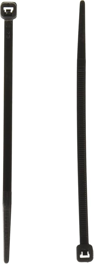 Legrand - C2G Cable Tie, 4 Inch Cable Ties, Black Cord Ties, Multipack of Cable Management Ties, 50 Pack, C2G 43220 - TAA Compliant