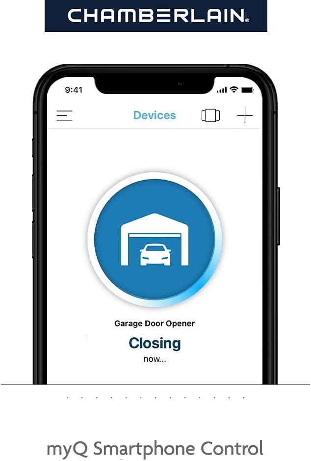 Chamberlain C2405 MYQ Smart Garage Door Opener, Chain Drive, 12-HP Motor, Dual Light - Quantity 1