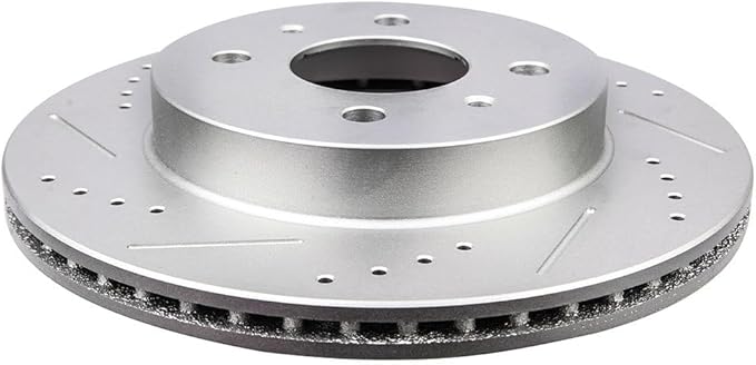 ECCPP 5581 2pcs Front Vented Disc Brake Rotors 250mm Fit For Saturn SC 1991-1992,For Saturn SC1 1993-2002,For Saturn SC2 1993-2002,For Saturn SL 1991-2002,For Saturn SL1 1991-2002