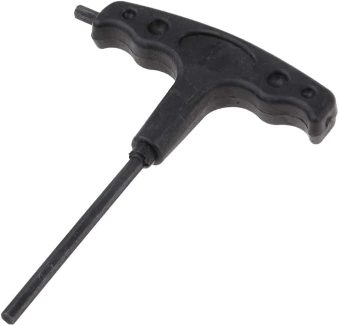 T Tool Roller SkateInline Skate Wrench Spanner Kit - Mini Compact Portable black