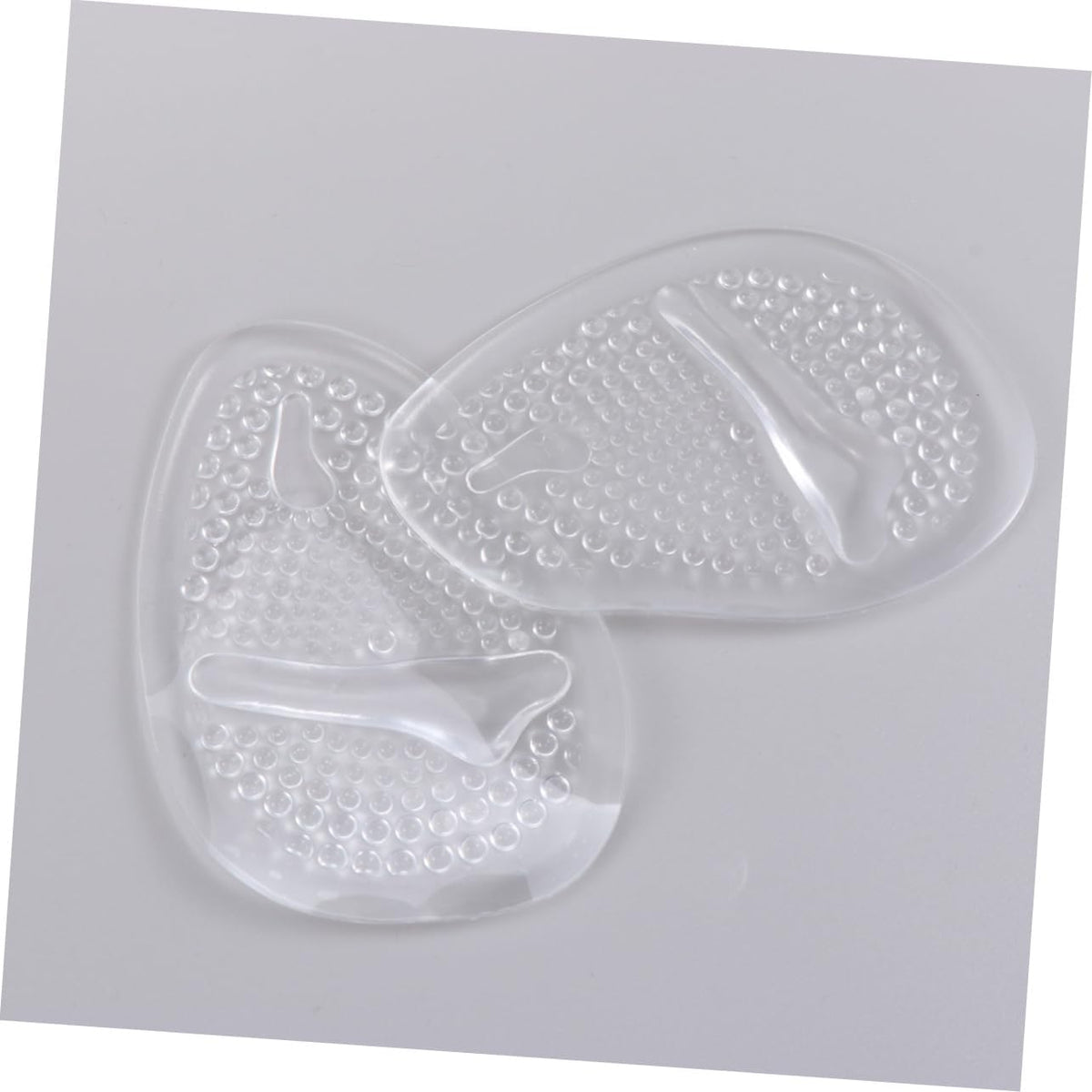 FRCOLOR 1pairs High Heel Massage Insoles Half Sole Inserts Skid Resistant for Women's Shoes Sandals