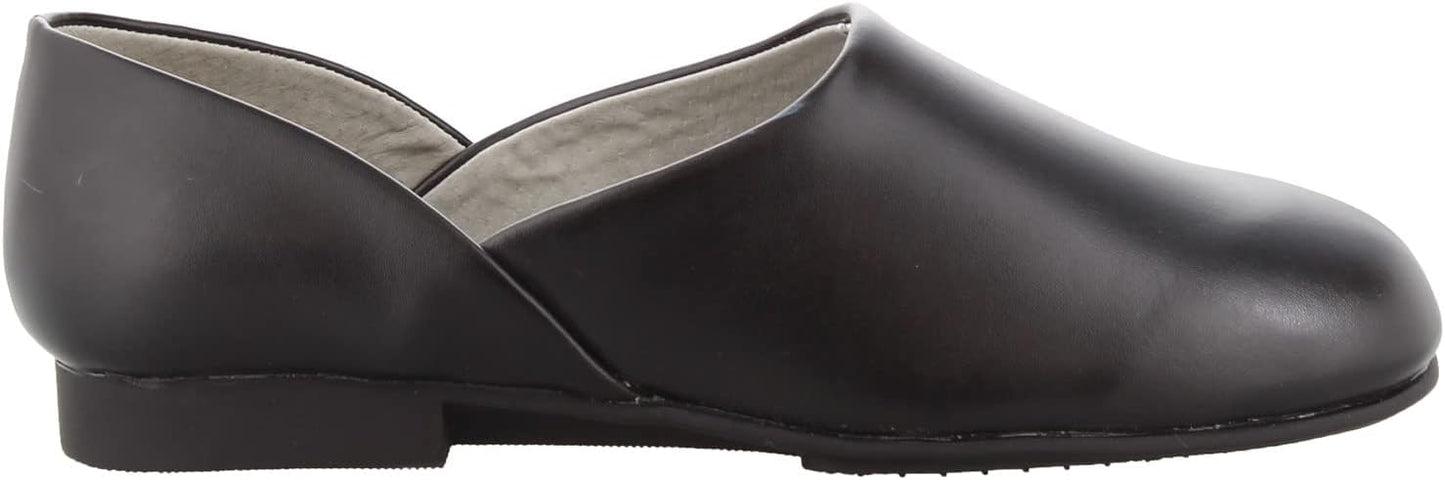 L.B. Evans Mens Radio Tyme Slip On Casual Slippers Casual - Black