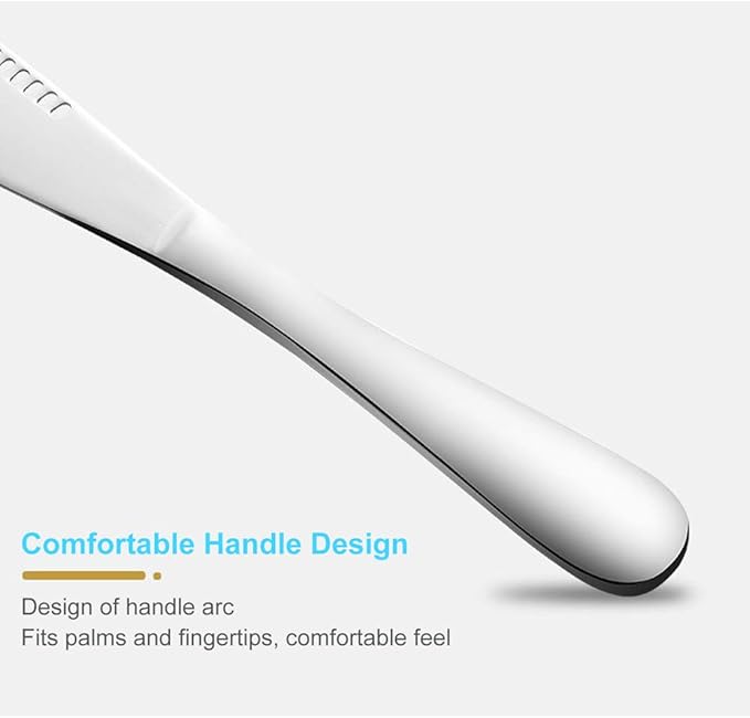 The Better Butter Spreader Knife, Butter Knife Spreaders, Stainless Steel Butter Knives Curler, Butter Knifes for Cold Butter Slicer with Holes, Butter Grater, 3 in 1 Kitchen Gadgets Serrated