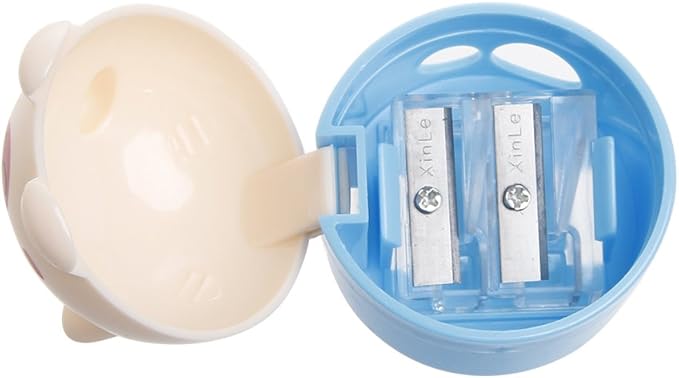 Cute Bear Pencil Sharpener for Pencils Student School Office Supplies Stationery