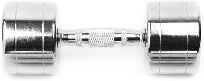 Rhegeneshop Chrome Fixed Solid Weight Dumbbells Home Fitness Exercise