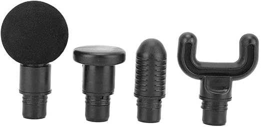 Massage Gun Heads, 4Pcs Adapter Bit For Massage Gun Fascia Massager Gun Adapter Replacement Head Massage Head Set