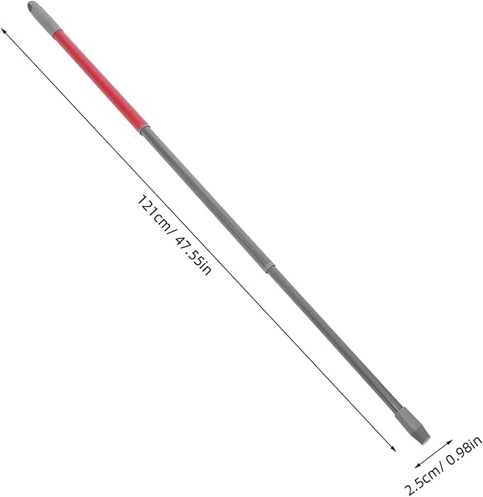Telescopic Mop Rod Replacement Handle for Mops Strong Iron Pole Comfort Grip